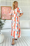 Long Island Print Jada Maxi Dress