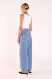 Lola Barrel Jean - Panel Deep Blue
