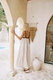 Maris Splice Tank Maxi - Tusk & Black