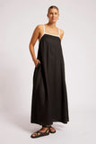 Maris Splice Tank Maxi - Tusk & Black