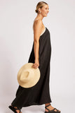 Maris Splice Tank Maxi - Tusk & Black