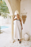 Maris Splice Tank Maxi - Tusk & Black