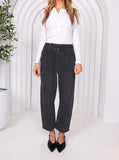 Leo Barrell Jeans- Black
