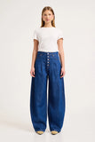 Balloon Barrel Jean - Nolita Rinse