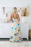 Pillarade Strap Maxi Dress