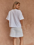 Salore Printed Tee - Peony Print & Lily Print