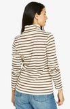 Stripe Skivvy - Vanilla/Hazel
