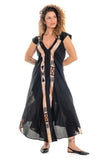 Sheva Hemi Dress - Black