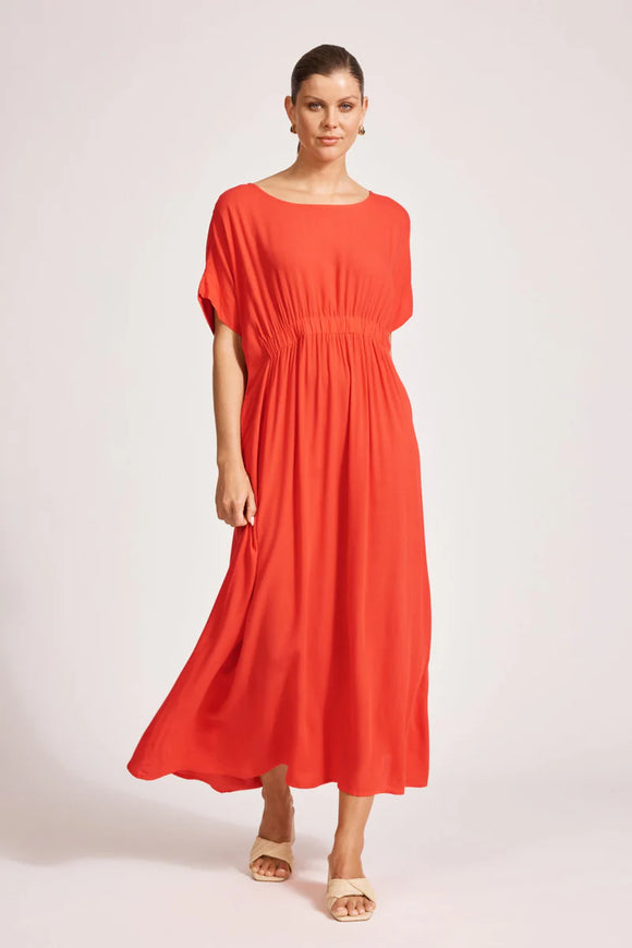Alegria Dress - Coral