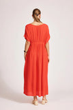 Alegria Dress - Coral