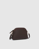 Alison Crossbody Bag - Chocolate & Honey