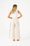 Amara Pant - Beige/Black