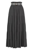 Amelie Maxi Skirt - Graphite