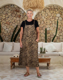 Apron Dress - Leopard