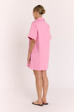 Arlo Shirt Dress - Pink