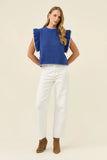 Athena Frill Knit Top - more colours