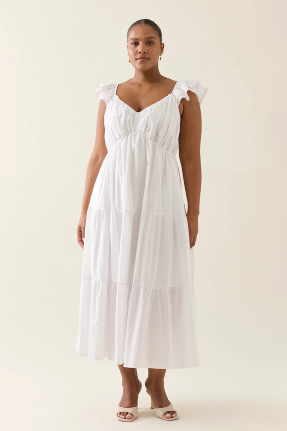 Aurora Frill Tank Dress - Lotus & Myrtle
