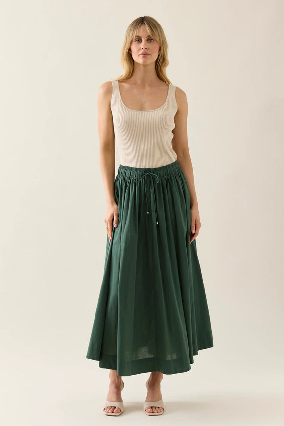 Aurora Maxi Skirt - Myrtle