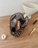 Baby Nancy Cosmetic Case - Chocolate & Pink
