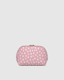 Baby Nancy Cosmetic Case - Chocolate & Pink