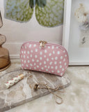 Baby Nancy Cosmetic Case - Chocolate & Pink