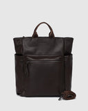 Bronx Backpack - Black & Chocolate