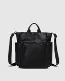 Bronx Backpack - Black & Chocolate