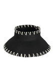 Capri Visor - Clay & Black