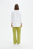 Curved Seam Top - Black & White