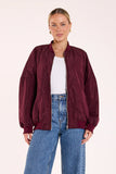 Devon Bomber - Maroon