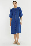 Elijah Midi Dress - Denim
