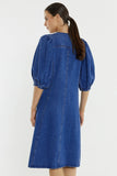 Elijah Midi Dress - Denim