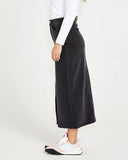 Emerald Denim Maxi Skirt - 82 Wash