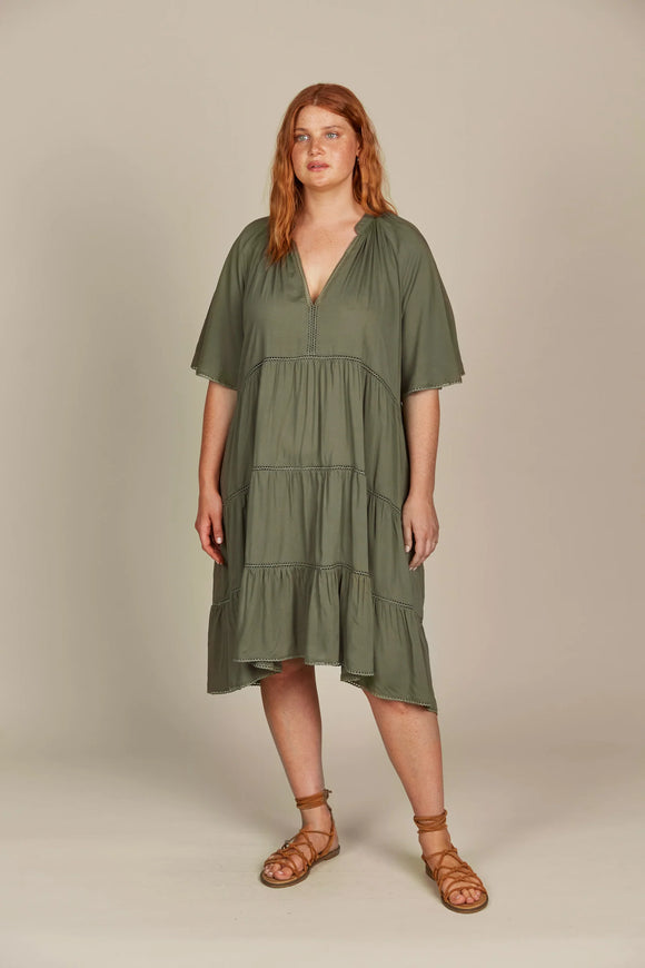 Esme Dress - Olive