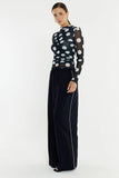 Eva Side Seam Pant - Navy