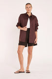 Eve shirt - Chocolate