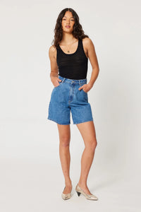 Super Mirage Evie Short- Dark Blue