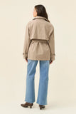 Farida Cropped Trench - more colours