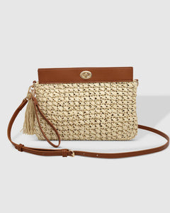 Fern Raffia Clutch - more colours