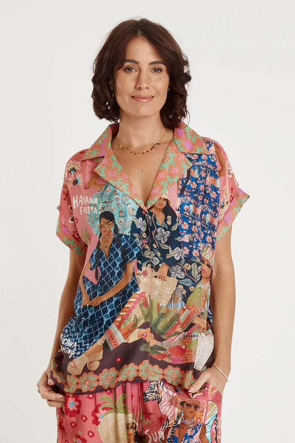 Fiesta Shirt Print