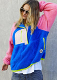 Freestyle Polar Fleece - Pink/Royal