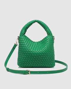 Gabby Mini Woven Shoulder Bag