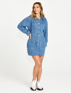 Gabrielle Denim Dress