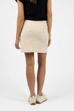 Gigi Skirt - Stone & White