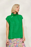 Halcyon Button Top - more colours