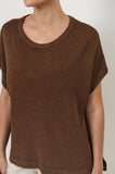 Helene Knit Top - Chocolate