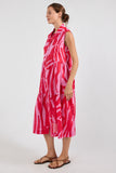 Zephyr Dress - Sea & Melon