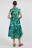 Zephyr Dress - Sea & Melon