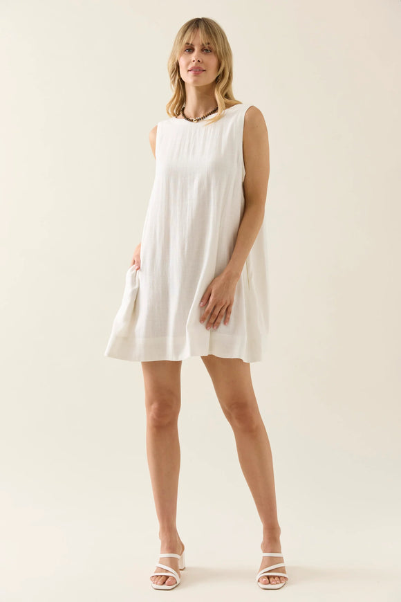 Ingrid Reversible Tunic - Lotus & Canvas