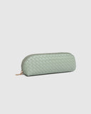 Jayne Woven Makeup Bag - Green
